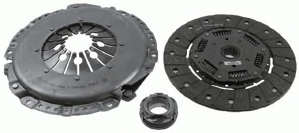 A019250590180 Mercedes zestaw sprzęgła (3 części)