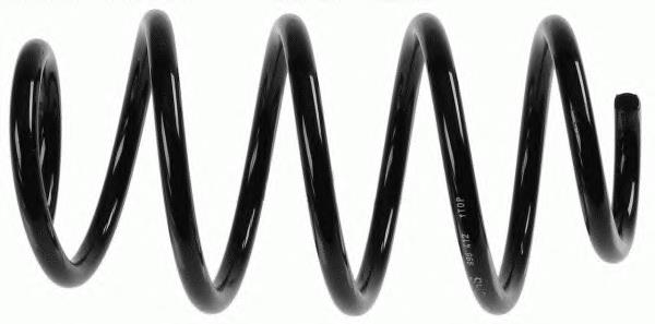 Sprężyna przednia VAG 1K0411105DB cena, od 53,01 USD