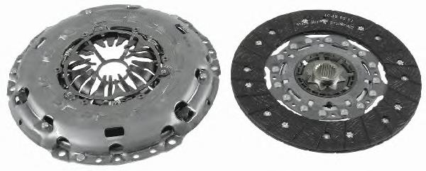 55204166 Fiat/Alfa/Lancia Zestaw sprzęgła (3 części)