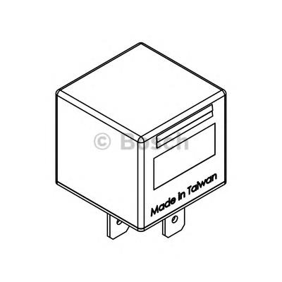 Do koszyka 0986AH0251 Bosch Elektryczne przekaźnik wielofunkcyjne