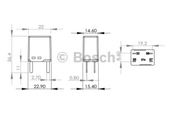 Przekaźnik lamp przeciwmgielnych General Motors P96190187 cena, od 7,25 USD