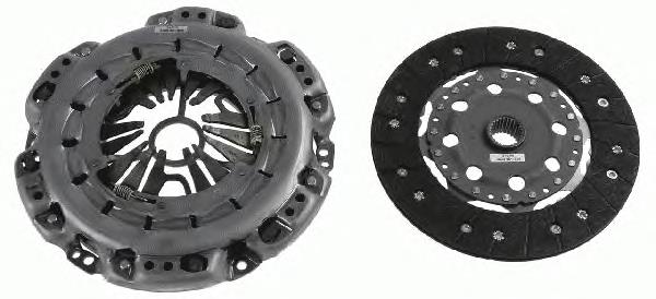 A0212502901 Mercedes Zestaw sprzęgła (3 części)