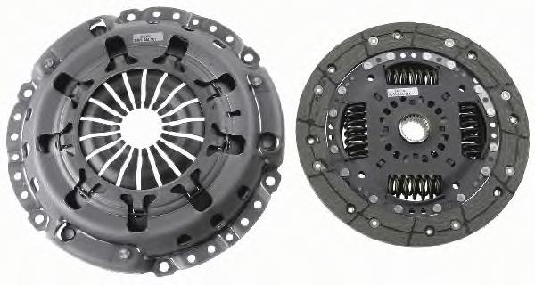 1252581 Ford Zestaw sprzęgła (3 części)