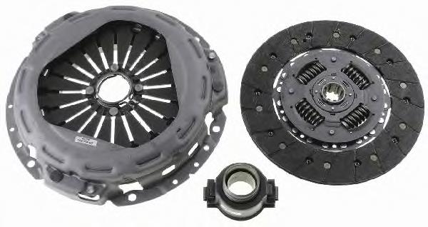 Do koszyka 2994018 Iveco Zestaw sprzęgła (3 części)