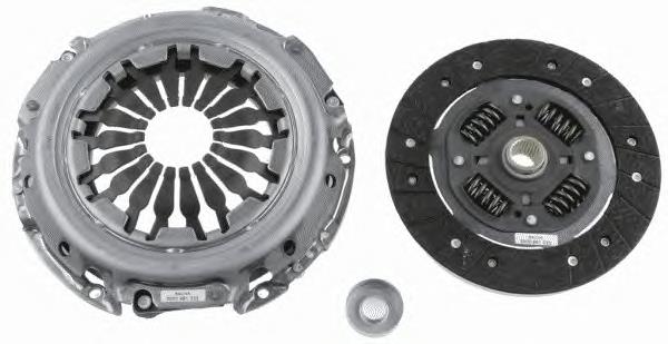 Do koszyka 8200263297 Renault (RVI) Zestaw sprzęgła (3 części)