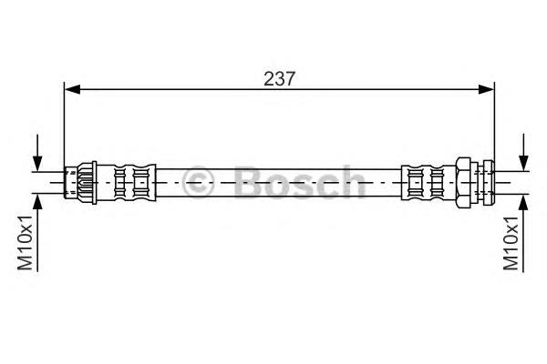 1987481052 Bosch przewód hamulcowy tylny