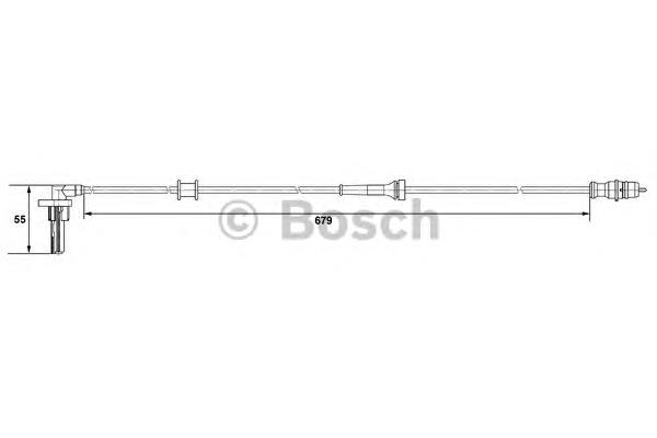 Czujnik ABS tylny prawy Renault (RVI) 8200212696 cena, od 26,29 USD