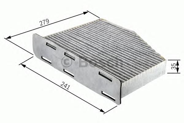 Filtr kabiny 1987432369 Bosch