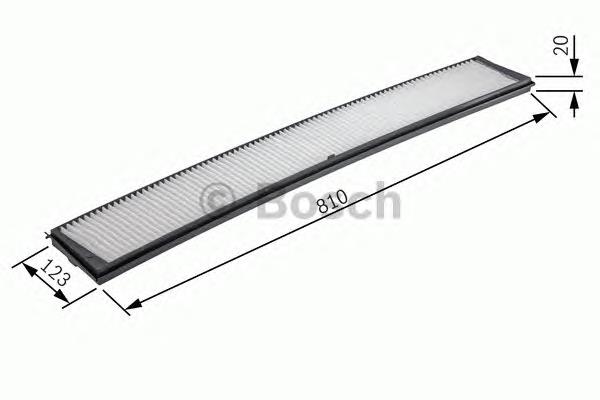 Filtr kabiny 1987432124 Bosch