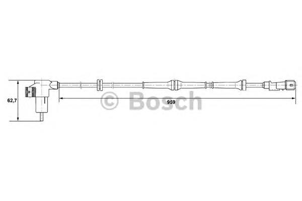 Czujnik ABS tylny Citroen Jumpy 1 (BS, BT, BY, BZ)