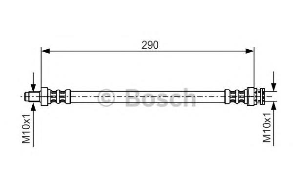 1987476688 Bosch przewód hamulcowy