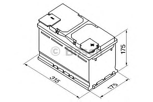 Bateria (akumulator) 4F0915105B VAG