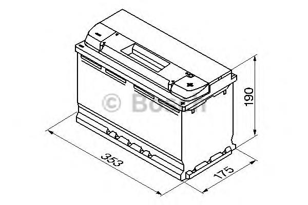 Bateria (akumulator) Peugeot/Citroen E364045 cena, od 185,22 USD