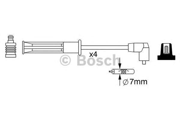 Zestaw przewodów wysokiego napięcia Renault (RVI) 7700107662 cena, od 21,73 USD