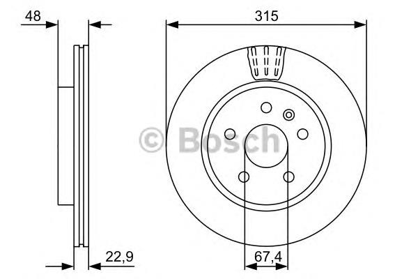 Tarcza hamulcowa tylna 569128 Opel