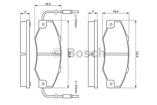 Klocki hamulcowe przednie tarczowe 7701203069 Renault (RVI)