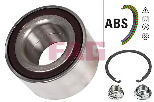 Łożysko piasty przedniej FAG 713615740 cena, od 30,49 USD