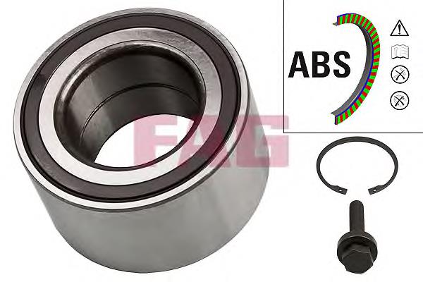 Łożysko piasty przedniej FAG 713610930 cena, od 48,22 USD