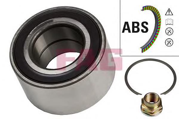 Łożysko piasty przedniej Peugeot/Citroen 1637949080 cena, od 23,18 USD