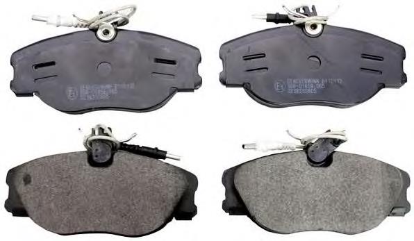 Klocki hamulcowe przednie tarczowe 425453 Peugeot/Citroen