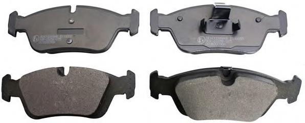 Klocki hamulcowe przednie tarczowe BMW 34112157571