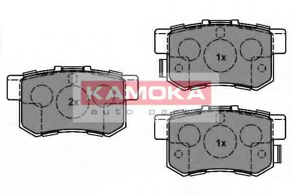 JQ1018538 Kamoka okładziny (klocki do hamulców tarczowych tylne)