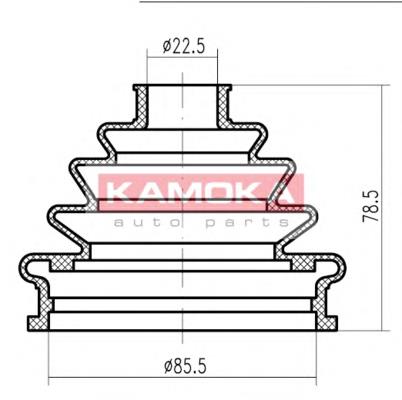 Osłona przegubu homokinetycznego półosi przedniej zewnętrzna Asam 79537 cena, od 12,78 USD