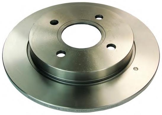 Do koszyka 95GJ2A315EC Ford Tarcza hamulcowa tylna