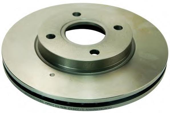 Tarcza hamulcowa przednia 1388256 Ford