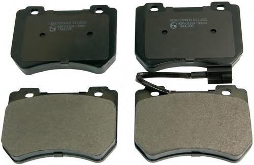 Klocki hamulcowe przednie tarczowe Samko 5SP1552 cena, od 47,66 USD