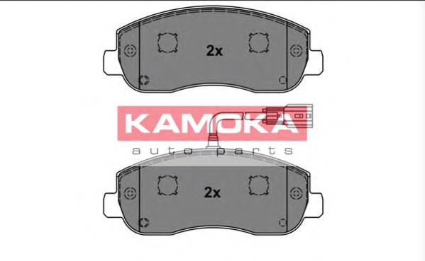 Klocki hamulcowe przednie tarczowe 8660006302 Renault (RVI)