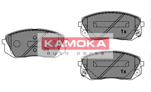 Klocki hamulcowe przednie tarczowe Hyundai/Kia 581012S500 cena, od 25,40 USD