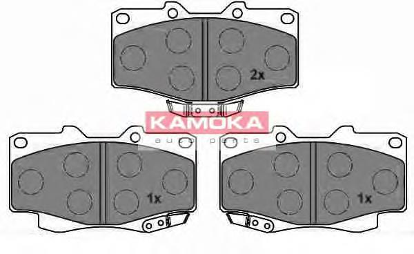 Do koszyka 044650K220 Toyota Klocki hamulcowe przednie tarczowe