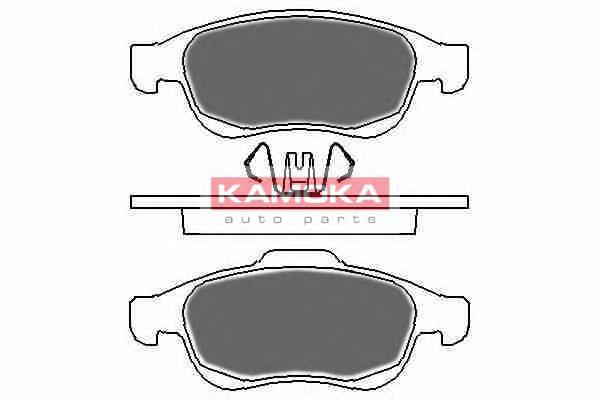 Klocki hamulcowe przednie tarczowe 8660000781 Renault (RVI)