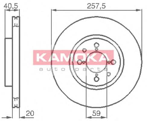 Do koszyka 71770936 Fiat/Alfa/Lancia Tarcza hamulcowa przednia