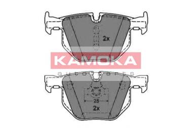 JQ1013496 Kamoka okładziny (klocki do hamulców tarczowych tylne)