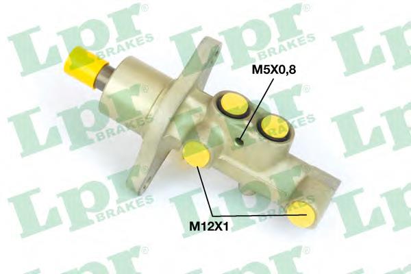 Główny cylinder hamulców PMK545 TRW