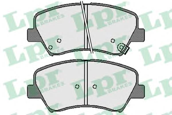 Klocki hamulcowe przednie tarczowe Hyundai/Kia S58101A6A01 cena, od 27,55 USD