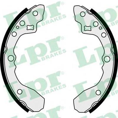 Klocki hamulcowe tylne bębnowe 0K23N2638Z Hyundai/Kia