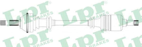 Półoś napędowa przednia lewa 3272CH Peugeot/Citroen