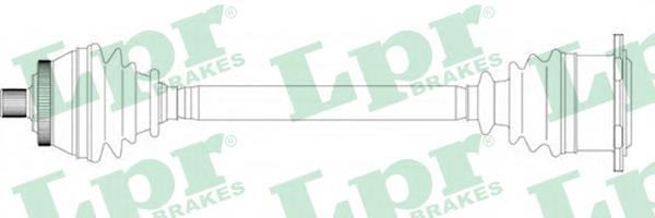 Półoś napędowa przednia lewa VAG 8D0407451NX cena, od 127,28 USD