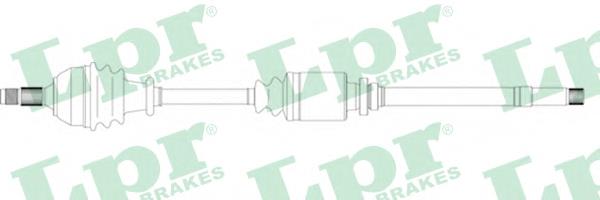 Półoś napędowa przednia prawa Peugeot/Citroen 32732Q cena, od 109,63 USD
