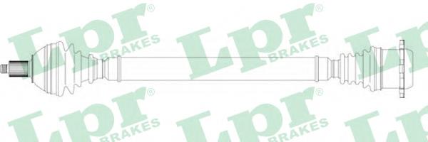 Półoś napędowa przednia prawa VAG 6Q0407272 cena, od 112,37 USD