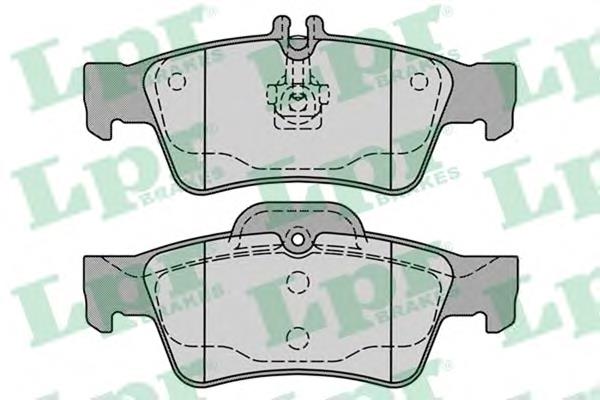 05P1232 LPR okładziny (klocki do hamulców tarczowych tylne)