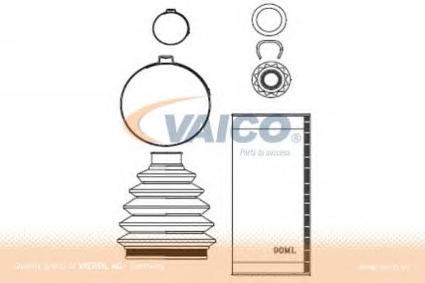 Osłona przegubu homokinetycznego półosi przedniej zewnętrzna VAG 191407285E