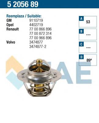 M863985 Mitsubishi Termostat