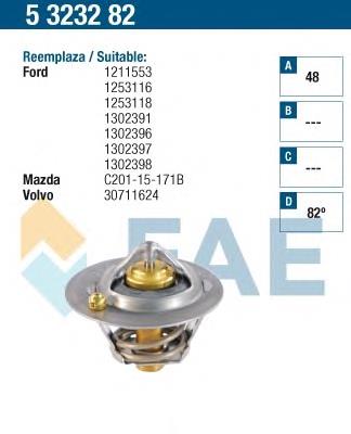 Termostat Ford 1306004