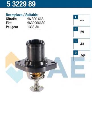 Termostat DT1206V Dayco