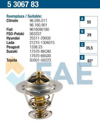 Termostat Renault (RVI) 7701038494 cena, od 12,57 USD