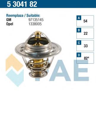 Termostat Denso DTM88382